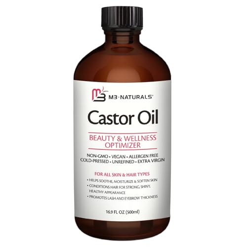 M3 Naturals Magnesium Lotion & Cold Pressed Castor Oil Bundle