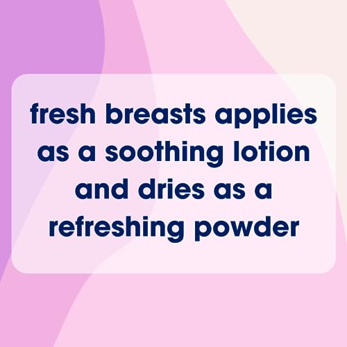 Fresh BREASTS Anti Chafing Deodorant Lotion to Powder, 3.4 Fl Oz (3 Pack) Anti Chafe Cream Whole Body Deodorant for Women, Inner Thighs & Areas that Sweat - No Talc, Aluminum and Fragrance