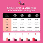 TKB Lip Gloss Base (Flexagel M) | Ready-to-Wear| Moisturizing, High Shine, Crystal Clear, Vegan and Cruelty free| Made in USA. (15 Ounce (Pack of 1))