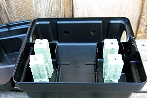 Bait Station - Set of 6 Outpost Rat Bait Stations, Complete Rodent Control Solution