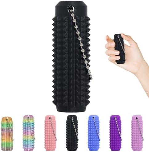 Little Ouchies Fidget Toys,Pain Stim Fidget Toy Reduce Stress for Adults,Anxiety Relief Pain Stim,Spiky Fidget Keychain for Anxiety and Stress Reduction,Novelty Gifts for Friends 5PCS