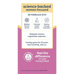 Renew Life Women's Probiotic Capsules, Supports pH Balance for Women, Vaginal, Urinary, Digestive and Immune Health, L. Rhamnosus GG, Dairy, Soy and Gluten-Free, 25 Billion CFU - 60 Ct