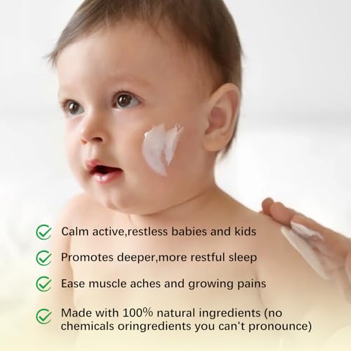 8 Sheep Organics Magnesium Cream,Magnesium Lotion for Sleep Kids,Topical Magnesium Cream Helps Kids Stay Calm at Bedtime and During The Night