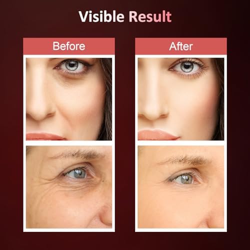 3-in-1 Beauty Massager for Face and Neck, Red-Light-Therapy-for-Face and Neck, Face culpting Wand with 3 Color, at-Home Face Tool for Skin Care