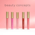 Beauty Concepts Lip Gloss Collection – Shimmering, Glossy Lip Makeup Set for a Radiant Finish, Pretty Pink
