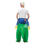 IRETG Inflatable Dinosaur Costume Adults, Funny Blow Up Suit Halloween
