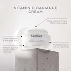 Medik8 C-Tetra Day Cream - Lipid Vitamin C Face Cream - Hydrates, Smoothens and Brightens - Luminous and Lightweight Face Moisturizer - 1.7 oz