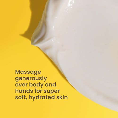 Burt's Bees Valentines Day Gifts, Shea + Tropical Fruit Indulgent Hand and Body Butter, Non-Greasy, Antioxidant Rich for Glowing Skin, Non-Irritating, Natural Origin Skin Care, 11 oz.