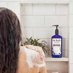 Dr Teal's Body Wash with Pure Epsom Salt, with Shea Butter & Almond Oil, 24 fl oz (Pack of 4)