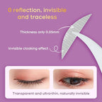 600PCs Invisible Double Eyelid Tape for Hooded Eyes, Invisible Eyelid Lifter Strips Droopy Eyelid Lift Tape, Instant Eyelid Lifting for a Natural Look, Perfect for anyone (600Count (Packof 1))
