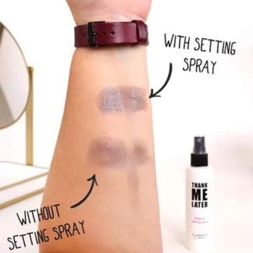 Elizabeth Mott Thank Me Later 3-in-1 Dewy Setting Spray - Hydrating, Long-Lasting Makeup Setting Spray with Niacinamide for Radiant, Glowing Skin, Lightweight & Cruelty-Free Formula, 95 ml