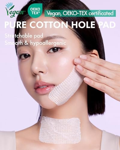 DERMAL Retinol Peptide Lifting Pad - Korean Toner Pad for Anti-Aging & Wrinkles with Bakuchiol - Vegan Pure Cotton Square Pads - High Capacity, 120 Sheets