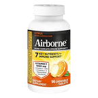 Airborne Vitamin C 1000mg (per Serving) - Citrus Chewable Tablets (96 Count in a Box) - Packaging May Vary