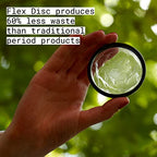 Flex Menstrual Discs | Disposable Period Discs | Reduce Cramps & Dryness | Beginner-Friendly Tampon Alternative | Capacity of 5 Super Tampons | Made in Canada | 12 Count