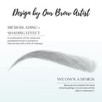 | Microblading & Shading Tattoo | A combination of hair stoke and powdered brows | Non-toxic | Vegan friendly (Dramatic Las Vegas, Black)