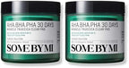 SOME BY MI AHA BHA PHA 30 Days Miracle Truecica Clear Pad - Pack of 2 - Mild Exfoliating Korean Centella Toner Pads - Daily Soothing and Blackhead Removing Pore Minimizer for Face - Korean Skin Care