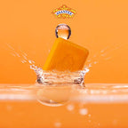 ASANTEE PAPAYA & HONEY Soap Bars with Vitamin C,E and Q10 Skin Cleansing 4.40 Oz (Pack of 3)