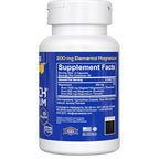 MagTech Magnesium Supplement - 3 Forms of Magnesium: Magtein L-Threonate, Glycinate & Taurate - 200mg Chelated Magnesium Complex - Supports Relaxation & Brain Health - 180 Capsules