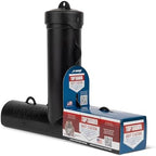 JT Eaton Top Loader® Black Plastic Bait Station with U-Shaped Bait Holder Rods, Screws, Hex Key, Poison, Tamper-Resistant