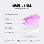 BTArtbox Press On Nails Short - White Press On Nails with 3D Sculpting Metallic Design, Square Fake Nails for Women Gift, Supremely Fit Glue On Nails in 16 Sizes, Chromium