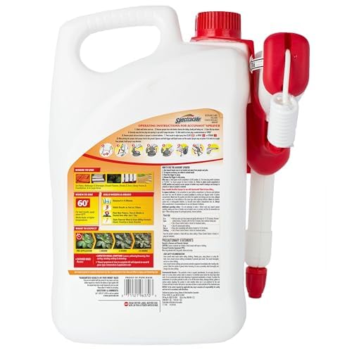 Spectracide Weed & Grass Killer with AccuShot Power Sprayer, 1.33 Gal