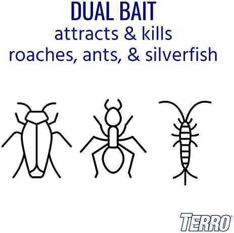 Terro T360SR Ant & Roach Baits-2 Pack, Tan