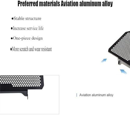 OQHAIR Motorcycle Water Tank net for Street Triple 765 Moto2 Edition RS 765RS 765R 2023 2024 Motorcycle Radiator Guard Protector Grill Cover Grille Protection
