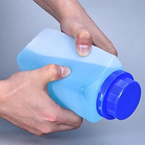 Othmro 2Pcs 34oz Plastic Container Lab Chemical Reagent Bottles 1000ml Small Mouth Liquid Solid Storage Bottles Round Sample Storage Container Sealing Bottle with Anti-theft Cap for Food Stores Black