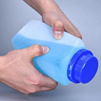 Othmro 2Pcs 34oz Plastic Container Lab Chemical Reagent Bottles 1000ml Small Mouth Liquid Solid Storage Bottles Round Sample Storage Container Sealing Bottle with Anti-theft Cap for Food Stores Black