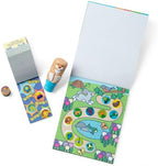 Melissa & Doug Sticker Wow!™ Bunny Bundle: 24-Page Activity Pad, Stamper, 500 Stickers, Mini Pad, Arts and Crafts Fidget Toy Collectible Character