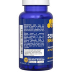 Serotonin Brain Food - 1250mg L-Tryptophan & 400mg Rhodiola Rosea Supplement - Mood Support Supplement for Stress Relief - Neurotransmitter Support with Magnesium Glycinate & Zinc - 60 Capsules
