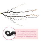Goddess Locs Crochet Hair Boho Faux Locs Crochet Braids for Black Women Soft Bohemian Locs Crochet Hair Pre Looped River Locs Crochet Hair (18 Inch (Pack of 8), 1B/27#)
