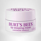 Burt’s Bees Lavender Vanilla Lip Sleeping Mask, With Hyaluronic Acid and Squalane Moisturizer To Instantly Hydrate Lips, Overnight Mask and Treatment, 0.45 oz.