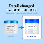 medicube All-in-One Duo for Pore and Skin Texture Care: Zero Pore Pads 2.0 and Zero Pore Blackhead Mud Facial Mask