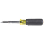 Klein Tools 80027 Screwdriver Set, 11-in-1 Multi-bit Screwdriver, 6-in-1 Stubby, Phillips, Slotted, Square, Torx Bits, 2-Piece