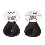 RED by Kiss Color Change Shampoo Gray Hair Cover Up Hair Dye Color for Men and Women 3 Pouches (3 PACK, Dark Brown)