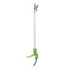 GARTOL 32 Inch Cut and Hold Pole Pruner - Lightweight Long Reach Tree Trimmer with Snip and Grip Technology, 1/2 Inch Cutting Capacity, One-Hand Use Fruit Picker for Roses, Persimmons & Tall Branches