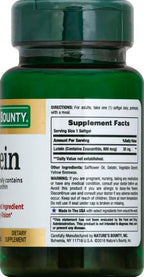 Nature's Bounty Lutein Pills, Eye Health Supplements and Vitamins, Support Vision Health, 20 mg, 40 Softgels (Pack of 2)