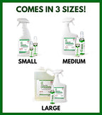 Cedarcide Original Bug Spray | Repel & Kill Fleas, Ticks, Mosquitoes, Mites, Ants & Chiggers | for use on People, Pets & Home | Natural Cedar Oil | Large Size Kit