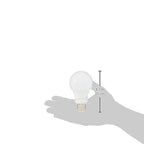 Amazon Basics Non-Dimmable LED Light Bulbs, Great Brightness, 40W Equivalent, 6W, E26 Standard Base, 2700K, 10,000 Hour Lifetime, Soft White A19, 6-Pack