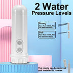 Portable Bidet - Mini Foldable Handheld Personal Travel Bidet with 2 Pressure Options Electric Sprayer Toilet for Personal Hygiene Cleaning/Soothing Postpartum Care/Perineal & Hemmoroid Treatment