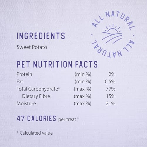 Caledon Farms Value Pack Sweet Potato Chews Dog Treats 28oz/795G