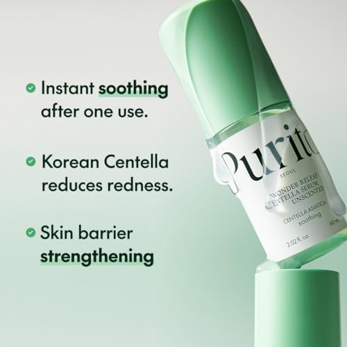 PURITO Centella Unscented Serum & Mighty Bamboo Panthenol Cream Glow Duo Glass Skin Duo Set