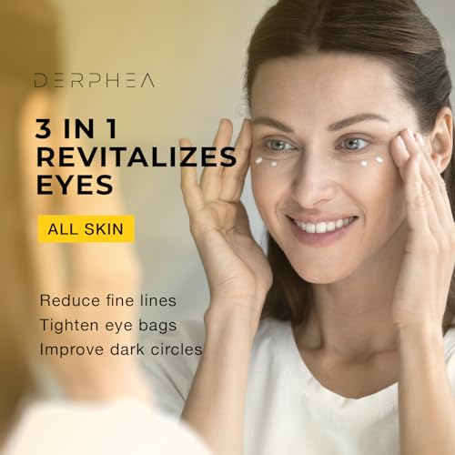 Instant Temporary Eye Tightener Cream: Reduces The Look of Under Eye Bags Dark Circles, Anti-Aging Fine Lines, Firm Delicate Skin Under Your Eyes, Rapid Eye Firming