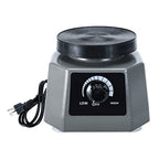 NORJIN 4 Inch Lab Vibrator, Round Shaker Oscillator Gypsum Mixing Machine 110V/100W Lab Equipment
