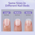 BTArtbox Extra Short Square Nail Tips - Short Squoval Gel Nail Tips, Natural Fake Nails with Tip Primer Cover, Pre-shaped Upgrade Matte Full Cover Nail Tips for Home DIY Nail Salon