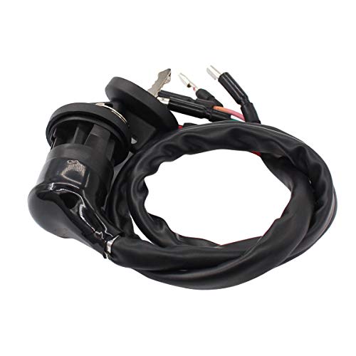 Ignition Key Switch for Honda 1987-1989 FourTrax Foreman 350 TRX350D 4WD 1986-1987 FourTrax 350 TRX350 ATV