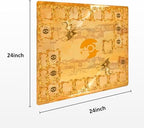 Playmat for Trading Card Game – 2-Player Trainer Mat with 31 Damage Counters and Professional Storage Bag