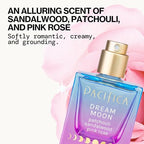 Pacifica Dream Moon Womens Spray Perfume 1 fl oz ��� Long-Lasting Floral Woody Fragrance for Her - Rose, Patchouli, Sandalwood ��� 100% Vegan, Cruelty-Free, Phthalate-Free Fragrance