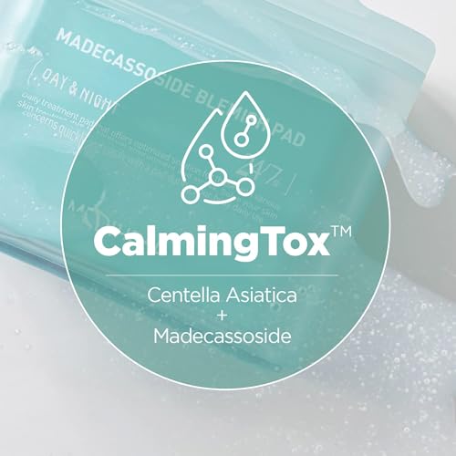 MEDIHEAL Madecassoside Cotton Facial Pads - Toner Pads with Centella Asiatica to Improve Uneven Skin Tone - Vegan Face Gauze Pads, 100 Pads